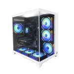 PC fisso Nitropc Extremo Intel Core i5-14400F 16GB 1TB SSD RTX 5060 Windows 11 Bianco