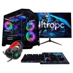 Desktop Nitropc Pack Avançado AMD Ryzen 7 5800X 32GB 1TB SSD RTX 5060 Ti Windows 11 Monitor 24"