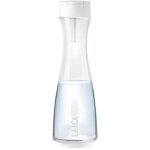 Trinkflasche mit Filter Laica GlaSSmart 1.1L Weiß mit 2 Filtern