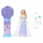 Bambola Mattel Disney Frozen Elsa Jewel Reveal con Scettro e 10 Accessori Sorpresa
