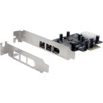 Carte FireWire Exsys EX-16601-2 PCI Express x1 3 ports Low Profile
