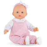 Boneca Corolle Mon Grand Poupon Lise 36 cm Vinil Suave Olhos Azuis Aroma Baunilha