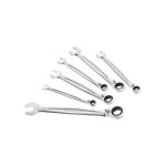 Juego De 6 Llaves Mixtas Con Carraca Facom 8-17 Mm: 8, 10, 11, 13, 14 Y 17 Mm. Boca De 12 Puntas Ogv®. Retorno 5° Y Inversión Por Palanca Integrada.