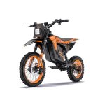 Moto Elettrica Hillmiles Milepop 1 2000W 48V 25Ah Freno a Disco Arancione