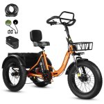 Bicicleta Eléctrica Eskute T302 Pro 250W Plegable Frenos Disco