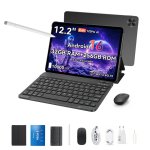 Tablet Blackview Mega 5 4G 12,2" 8GB 256GB Gris con Stylus Pen y Teclado, batería 10000mAh