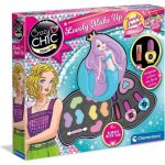 Kit de Maquiagem Sereia Clementoni Crazy Chic - 2 Paletes Cosméticos Seguros