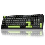 Teclado Aula F99 Pro mecánico inalámbrico tri-mode hot-swappable RGB