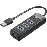 Hub Orico 4 puertos 2,5G Ethernet 5 Gbps modelo PW3UR25-U3 con USB-A