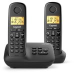 Kabelloses Gigaset Basic 100a Duo Telefon mit Anrufbeantworter und Freisprech