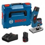 Kantenfräser kabellos Bosch Professional GKF 12V-8 13000 U/min 8 mm 2x3.0 Ah L-Boxx