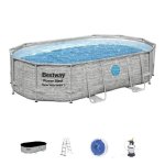 Piscina démontable Bestway Steel Pro Max Splashview 488x305x107 cm