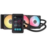Refrigeración líquida Corsair iCUE LINK TITAN II 360 RX LCD 360mm 1 ventilador LCD RGB