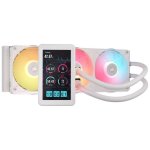 Refrigeración líquida Corsair iCUE LINK TITAN II 360 RX LCD 360mm 1 ventilador RGB