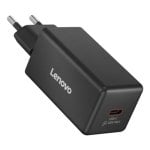 Chargeur Lenovo 65W USB-C GaN Compact Noir