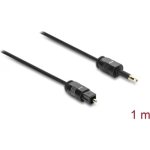 Cavo audio Toslink Delock 1 m nero