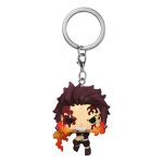 Porta-chaves oficial Funko Pop Tanjiro Kamado Demon Slayer Multicolor vinil