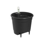 Inserto Elho Self-watering 28 cm Nero Opaco per Vaschi da Interno - Serbatoio 9L