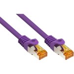 Cable de red Patch CAT7 Varia RJ45 macho-macho 2m S/FTP violeta