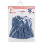 Vestido para boneca Corolle Week-end à Paris Cuelo Claudine Azul
