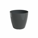 Maceta Artevasi San Remo 30 cm Antracita Brillante 14,5 L