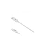 Câble USB-C vers Lightning Celly 1 m blanc