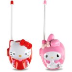 Walkie Talkies Hello Kitty 3D Pack 2 Rosa 50m