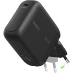 Chargeur mural Belkin BoostCharge 100W USB-C GaN prise pliable noire