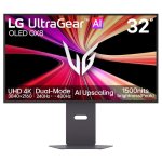 Monitor LG UltraGear 32GX870B-B 31,5" UltraHD 4K 240Hz OLED HDR500 True Black FreeSync G-SYNC Altura ajustable