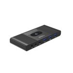 MicroConnect KVM Switch 2 Ports HDMI USB-C 4K Ultra HD