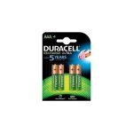 Pilha Recarregável AA Duracell DX2400 Pack 4