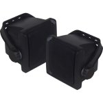 Haut-parleurs Excalibur Marine X22.2U PC câblés 60W design élégant noir