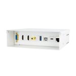 Scatola Connessioni Nanocable Multimediale Parete VGA HDMI USB-C RJ45