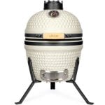 Churrasqueira Kamado Livoo Doc330 27cm Termómetro Integrado Beige/Preto