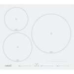 Placa de inducción CATA INSB 6003E2 WH 3 zonas 59 cm