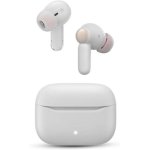Auriculares SPC Ether 3 Pro inalámbricos Bluetooth con Cancelación de Ruido, doble conexión y control táctil blanco