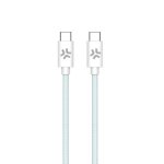 USB-C auf USB-C Kabel Celly Geflochten 1,5 m Schnellladen 100W