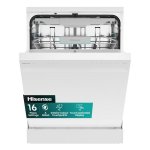 Lavavajillas Hisense HS663A90WUK 16 servicios A con función AquaStop y secado automático