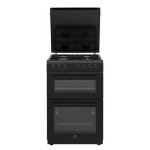 Cuisinière à gaz Continental Edison CEDF6060B1 4 feux 2 fours 69L+39L