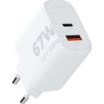 Carregador USB GaN 67W Xtorm USB-A/USB-C Branco