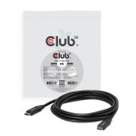 Cavo USB-C CLUB3D 240W Senza Dati 2m Nero