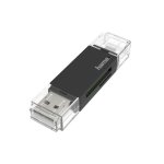 Lecteur de cartes Hama Essential USB-A/Micro-USB OTG SD et MicroSD