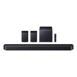 Barra de Sonido Samsung Q990H 11.1.4 756W Bluetooth WiFi Dolby Atmos Noire