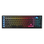Teclado Corsair Vanguard Air 99 Wireless óptico compacto com RGB e ecrã LCD AZERTY