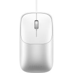 Ratón Satechi Slim LX USB-C 1200 DPI Argent Blanc Ergonomique Ambidextre