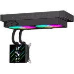 Refrigeration Liquide GameMax Glacier 240 LCD BK 240mm 2 Ventilateurs Noir