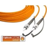 Cable de fibra óptica Wirewin LSP-50 ST-ST OM2 multimodo 1 m