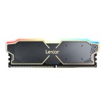 Mémoire RAM Lexar LD5U16G60C38BG-RGD 32Go 2x16Go DDR5 6000MHz CL38 Intel XMP 3.0 Noir