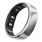 Anello intelligente RingConn Gen 2 Air Taglia 14 Bluetooth IP68 Autonomia 10 giorni Android/iOS Argento