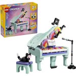 LEGO Creator 3-en-1 Decor musical Piano y Gato 31392 485 piezas